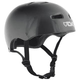 TSG - Skate/BMX Glossy Color (Glossy Black S/M 54-56 cm) Helmet for Bicycle Skateboard