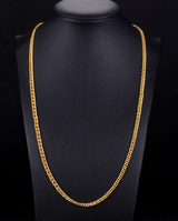 18K Gold Jewelry Set - Bracelet and Necklace