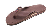 Rainbow Sandals Mens Double Layer Arch Hemp Brown Mens Small / 7.5-8.5 D(M) US