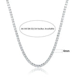 Gold Zircon Necklace